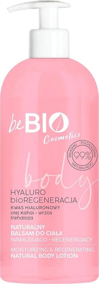 Balsam trupi për femra BeBio Ewa Chodakowska me acid hialuronik, trehalozë dhe ekstrakt të erikës, 350ml