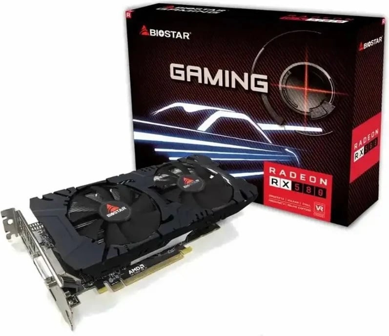 Kartë Grafike Biostar Radeon RX 580 8GB GDDR5 (VA5815TQ82)