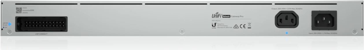 Gateway Ubiquiti Pro, 1U, Alumini, Montim në rack, LAN, Power, 1700 MHz, 2048 MB