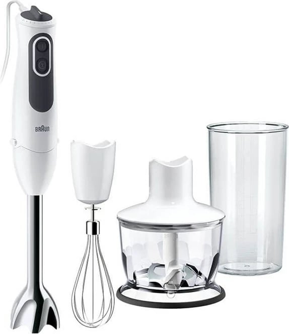 Blender dore Braun MQ 3135 WH Sauce, 0.5 L, 750 W, Bardhë