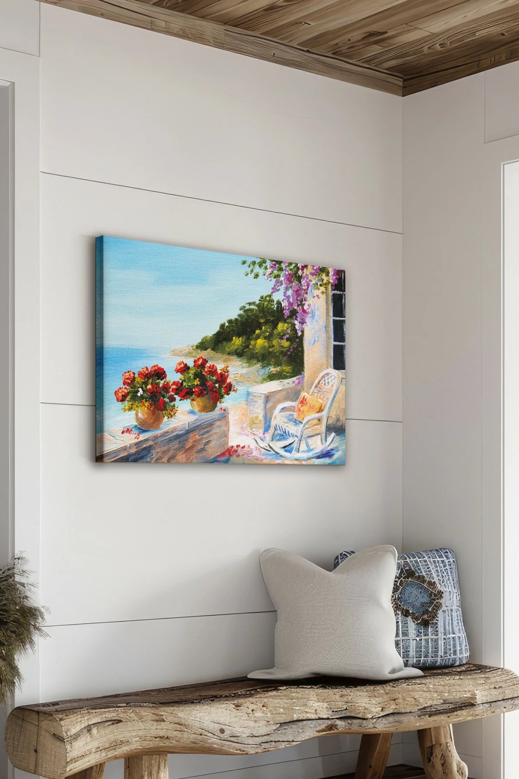 Pikturë dekorative në kanavacë, shumëngjyrëshe, Wallity, Ersyfdc148, 50x70cm