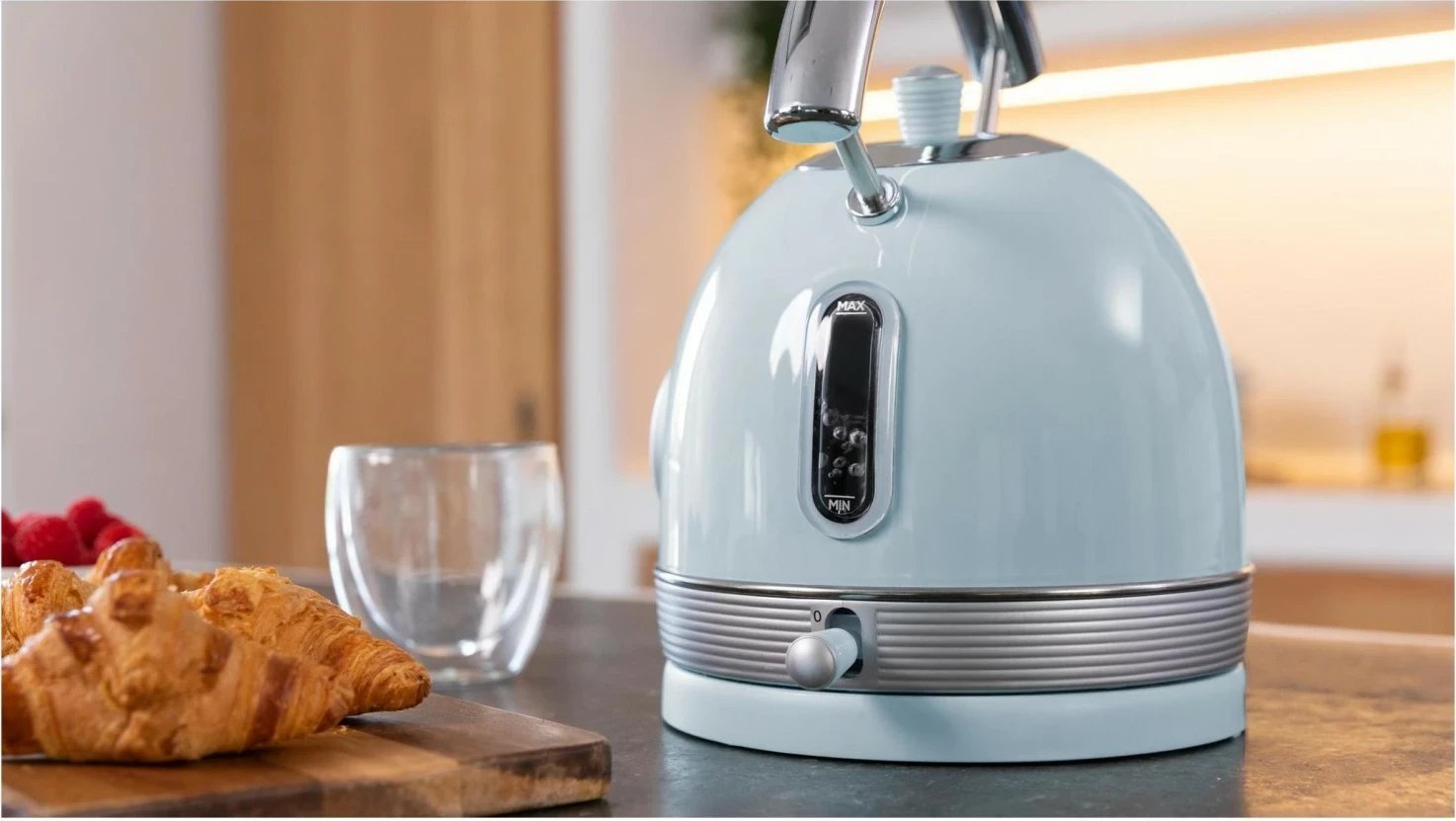 Çajnik elektrik Cecotec Thermosense 420, 1.8L, 2200W, kaltër