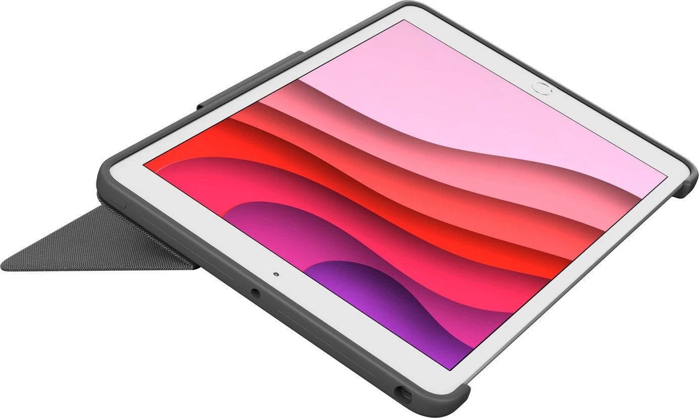 Tastierë me touchpad Logitech Combo Touch për iPad 7th gen, QWERTY italiane, grafit