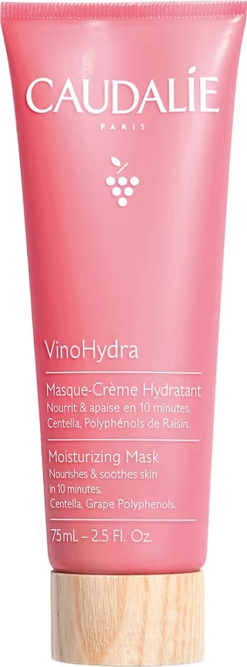 Maskë hidratuese për fytyrë Caudalie VinoHydra për femra 75ml