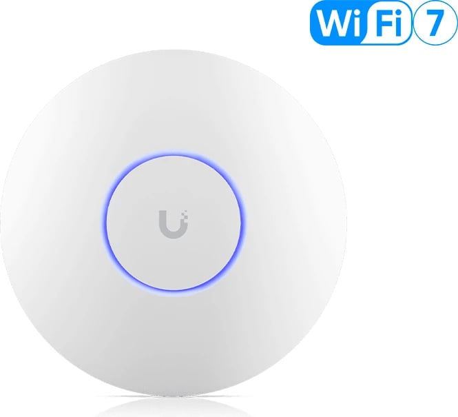 Access point UniFi U7 Lite, Wi-Fi 7, 2.5 GbE, i bardhë