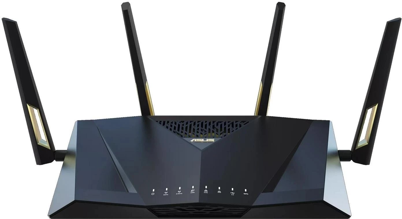 Ruter ASUS RT-AX88U, Gigabit Ethernet 2.4 GHz / 5 GHz, Wi-Fi 6, i zi