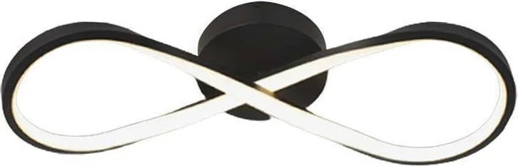 Dritë tavani LED V-TAC 24W, 3000K, 2560lm, E zezë