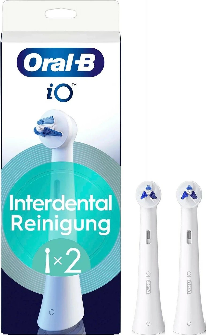 Koka zëvendësuese Oral-B iO Interdental, 2 copë, e bardhë