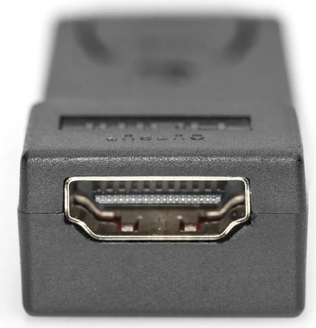 Adapter Digitus DisplayPort në HDMI, AK-340602-000-S, i zi