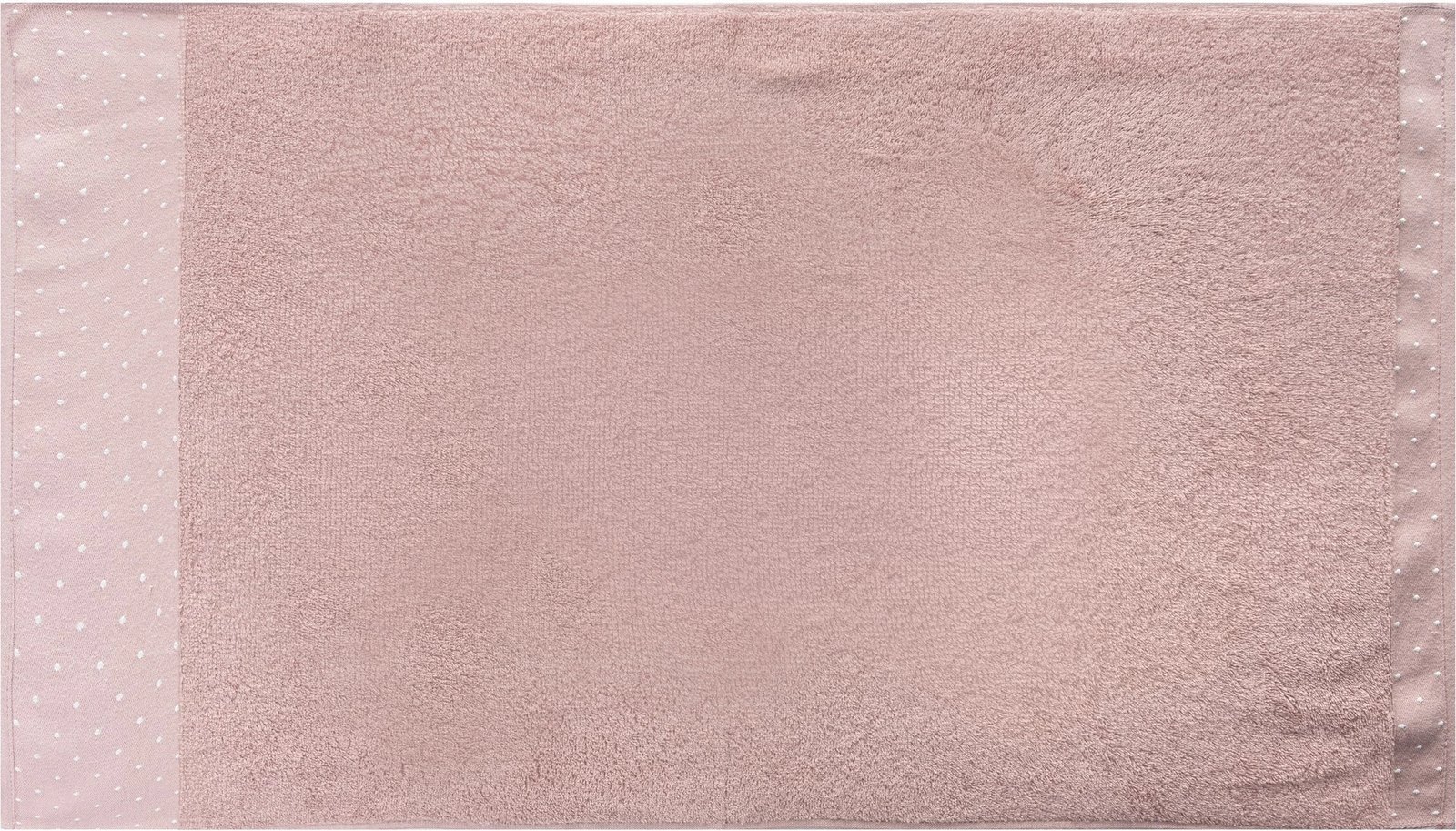 Set peshqirësh duarsh (2 copë), Mijölnir, Pitircik, ngjyrë rozë e zbehtë dhe e bardhë