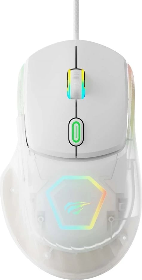Maus gaming HAVIT StarBlaze-2, pa tela, bardhë e zi