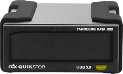 Drive i jashtëm RDX, Tandberg Data, QuikStor 8782-RDX, USB 3.0, e zezë