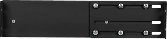Sirtar për kasë serveri LANBERG 2U 19 inch 360mm, e zezë