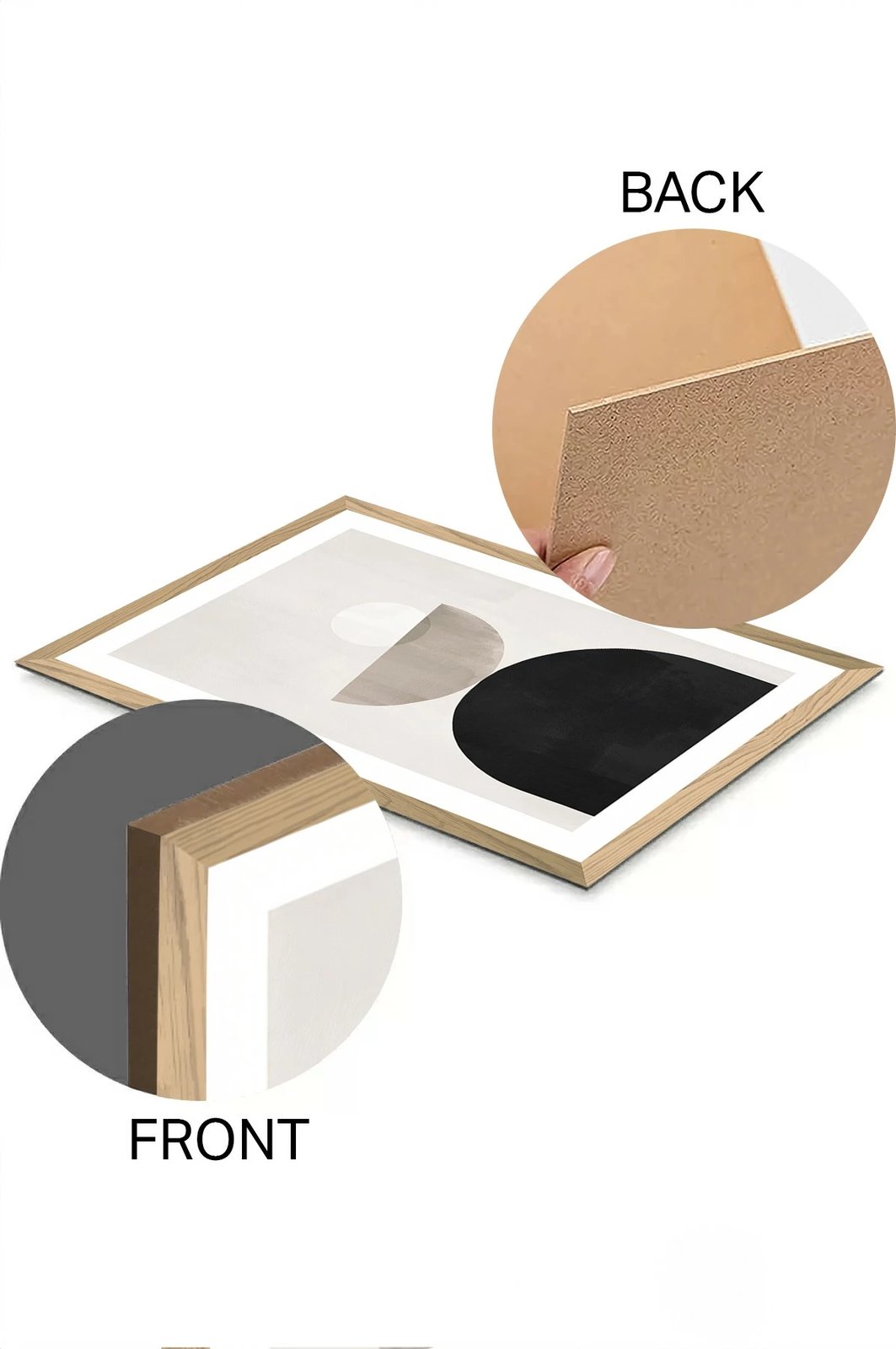 Pikturë dekorative murale Wallity, Tekhammdf66, shumëngjyrëshe, 33x48cm