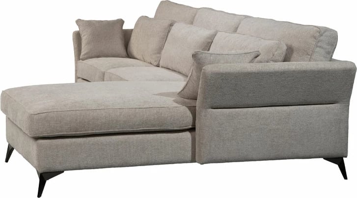 Kënd divani Parfait, këndi djathtë, ngjyrë bezhë Legacy 15, 307x185x92