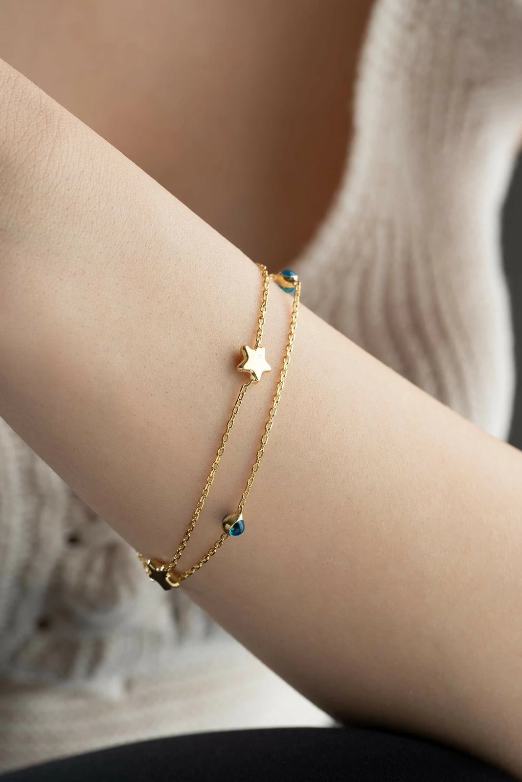 Byzylyk argjendi Jumeon, ngjyrë ari dhe tyrkiz, NRZ999379