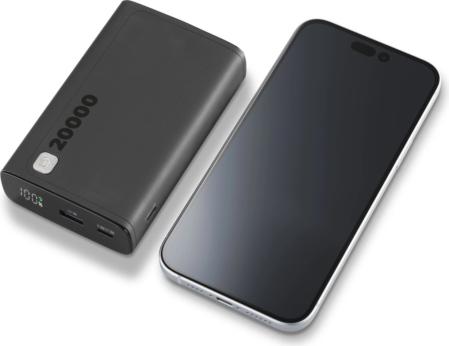 POWER BANK CELLULARLINE ELITE PBDISPL01PD20000K | 20000MAH 20W I ZI