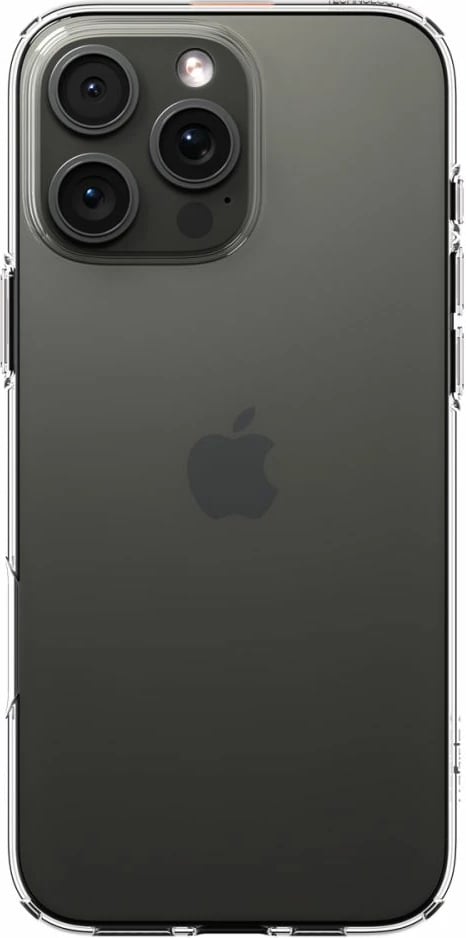 Mbështjellës, Spigen Liquid Crystal për iPhone 16 Pro, TPU i hollë, transparent, set 1 copë