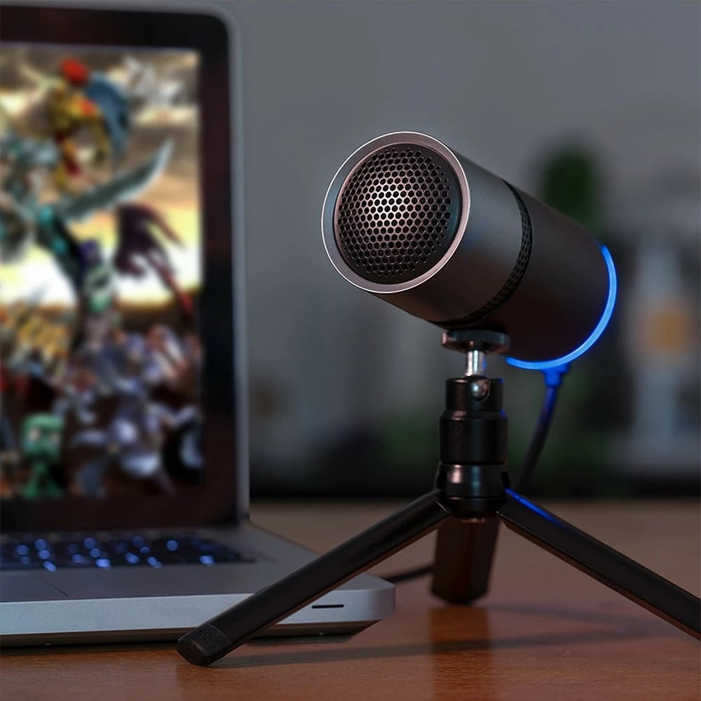 Mikrofon Thronmax MDRILL PULSE TM-M8, me tripod, USB-C, i zi