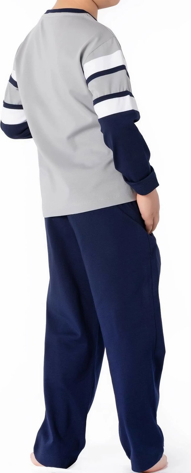 Pizhama për fëmijë Jumeon, 002-000703, ngjyrë gri