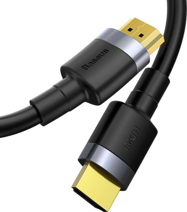 Kabllo HDMI Baseus Cafule, 5m, 4K@60Hz, HDMI 2.0, E zezë