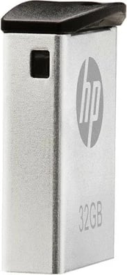 Pendrive HP HPFD222W-32, 32GB, USB 2.0, zi/argjendtë