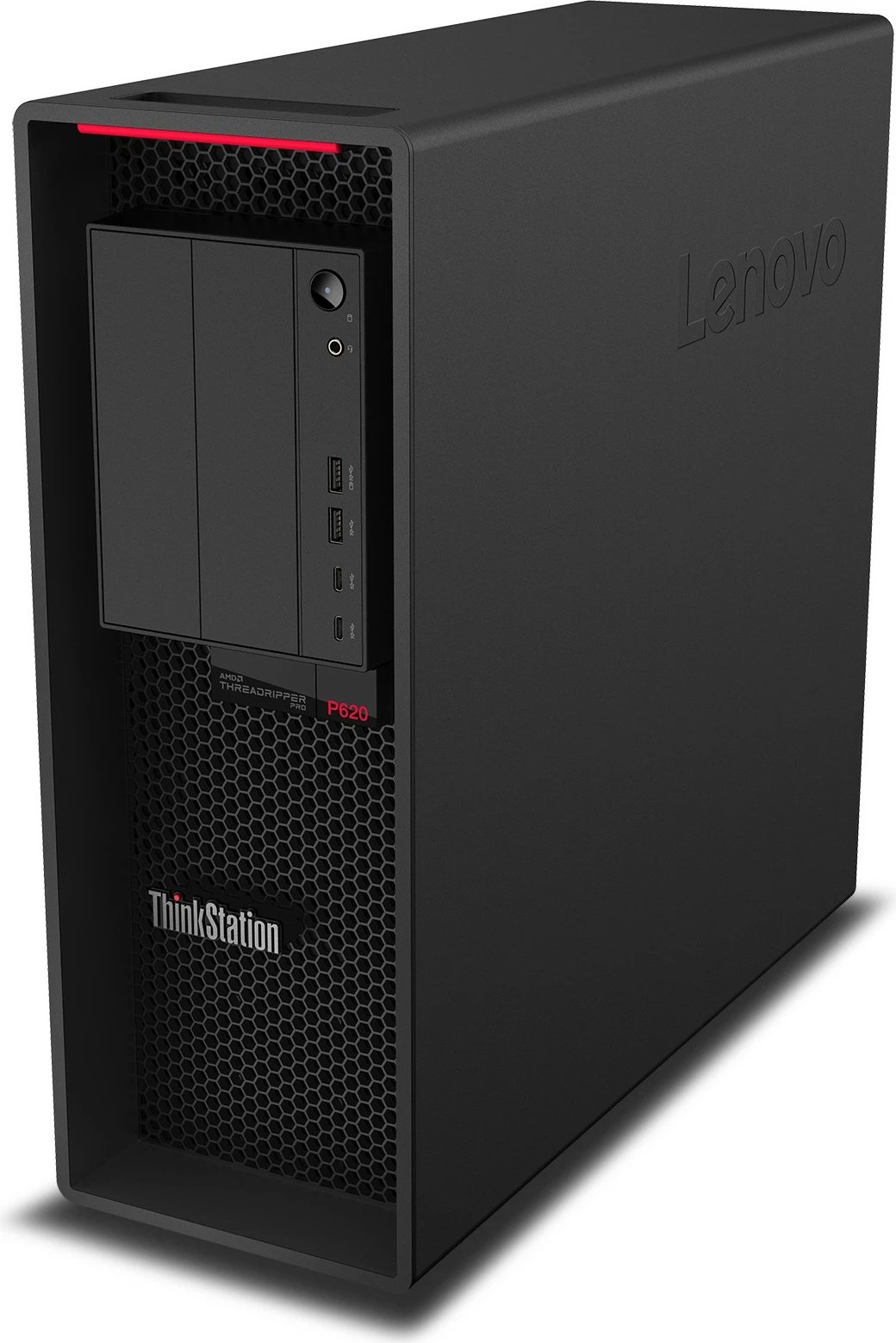 Kasë Lenovo ThinkStation P620, AMD Ryzen Threadripper PRO 5955WX, 64GB RAM, 1TB SSD, NVIDIA RTX 4000 Ada, Windows 11 Pro, e zezë