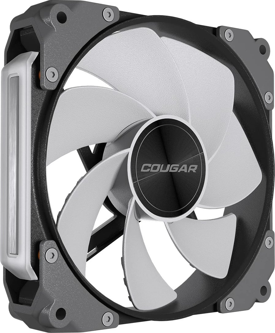 Ventilator kasë Cougar Apolar 120 ARGB, 120mm, reverse blade, zi