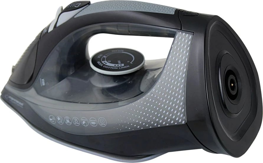 Hekur Esperanza EHI011 me avull, pllakë qeramike, 2600 W, Gri e Zi