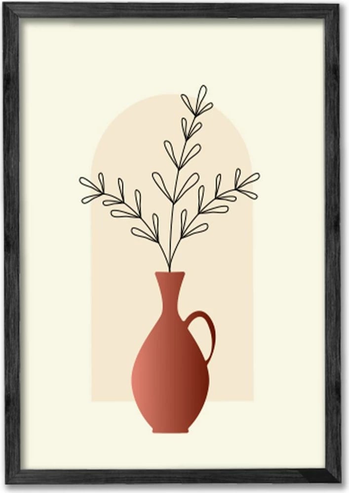 Pikturë dekorative me kornizë (3 copë), Wallity, Ersy3Syhcrv9