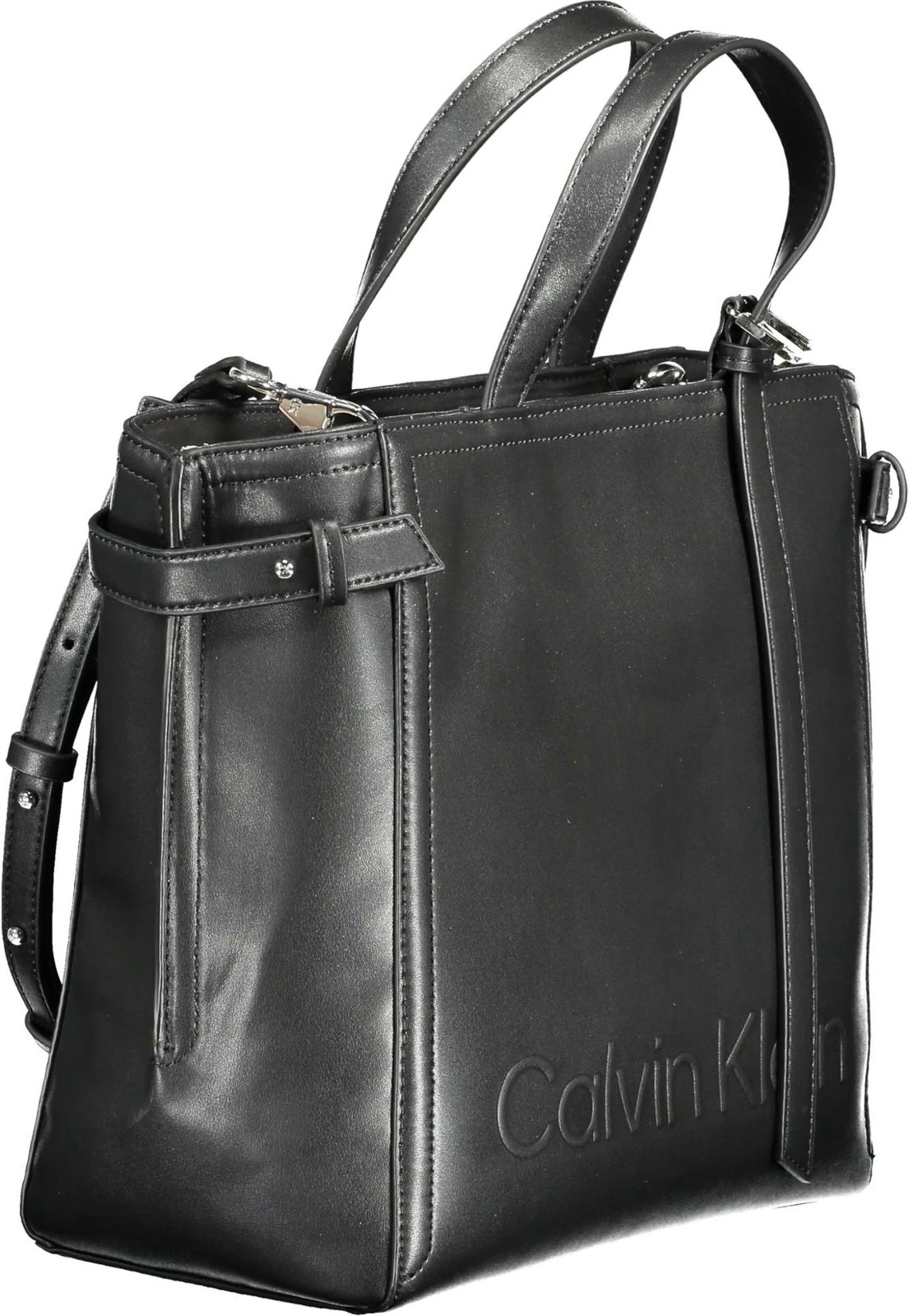 Çantë dore për femra Calvin Klein, e zezë