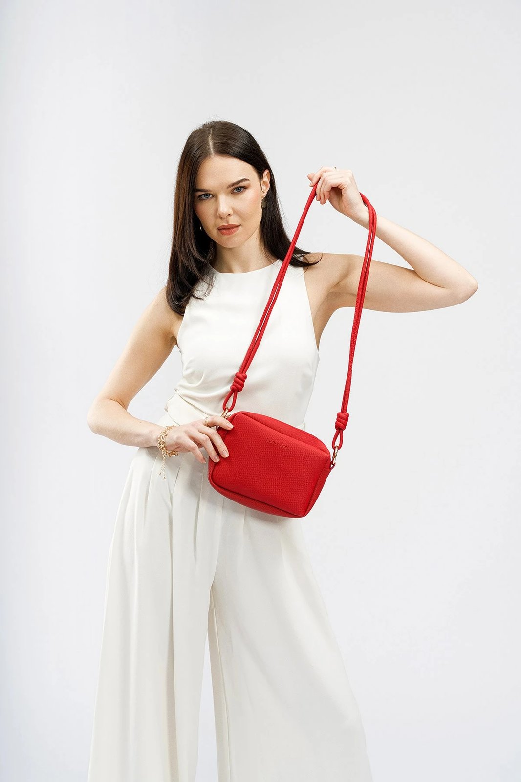 Çantë crossbody Lucky Bees, e kuqe, 1269 v2