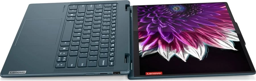 Laptop Lenovo Yoga 7 2-in-1, 14", Intel Core Ultra 5 125H, 16 GB RAM, 512 GB SSD, Teal