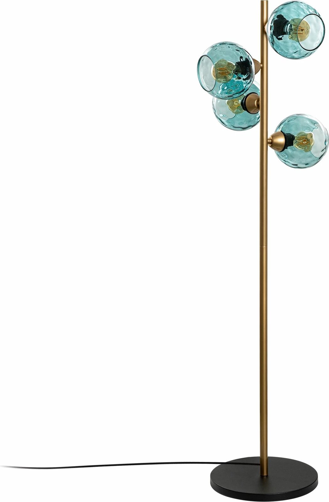 Llambë dyshemeje Opviq, Benek - 15 - 14542, ngjyrë kaltër dhe ari Llambë dyshemeje Opviq, Benek - 15 - 14542, ngjyrë kaltër dhe ari