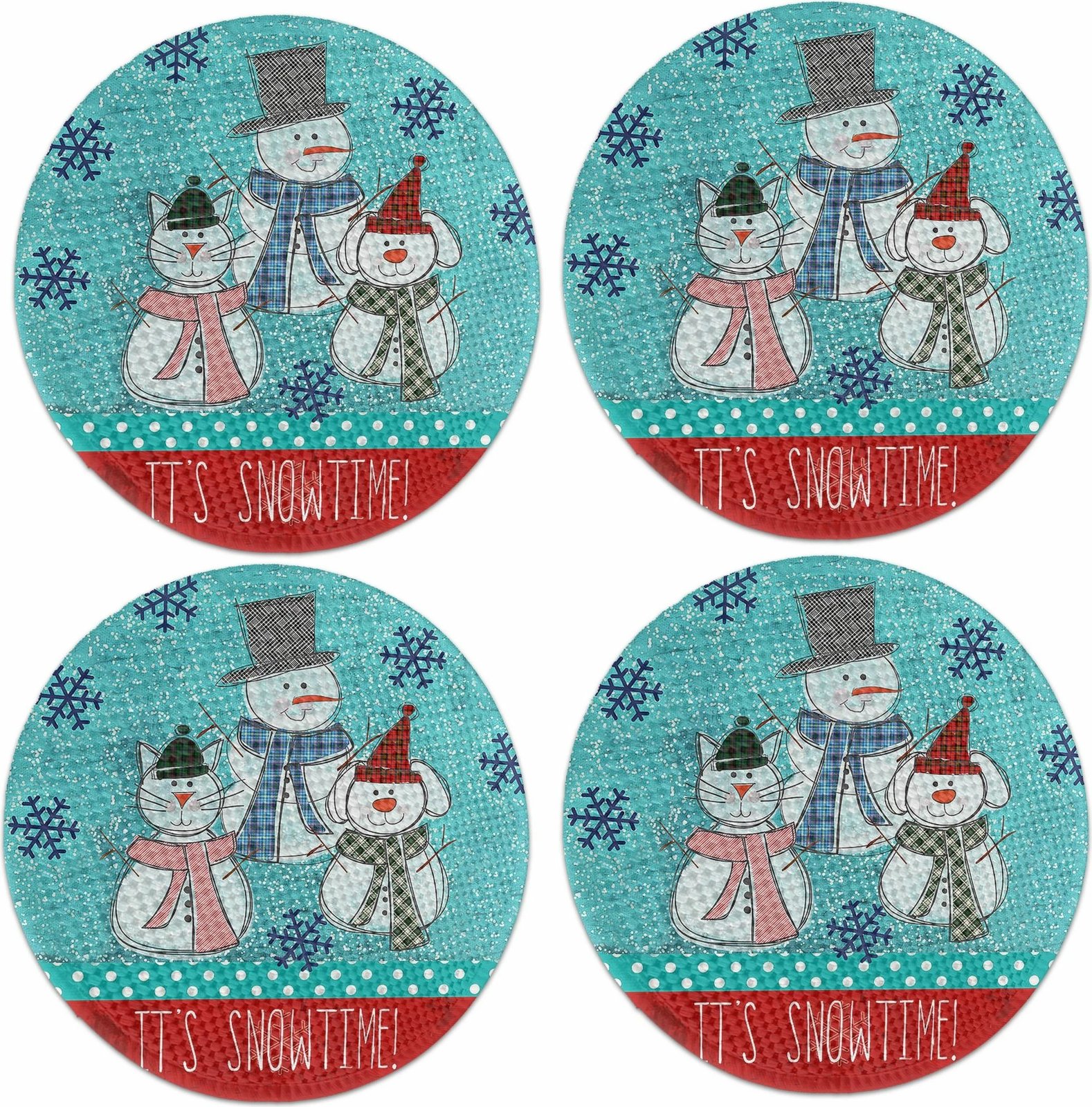 Ndamëse tavoline Hermia Concept, shumëngjyrëshe, 37cm, 4 copë