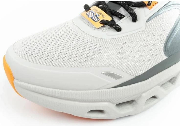 Atlete për meshkuj Skechers, të bardha/gri