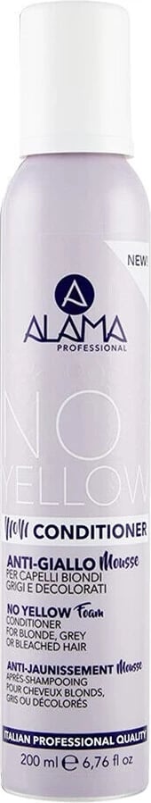 Kondicioner shkumë për femra Alama No Yellow, 200ml