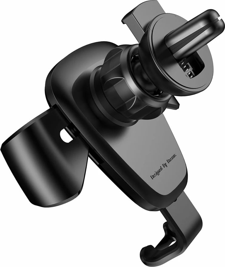 Mbajtës graviteti për celular Baseus SUYL-01, për grilë ventilimi, i zi