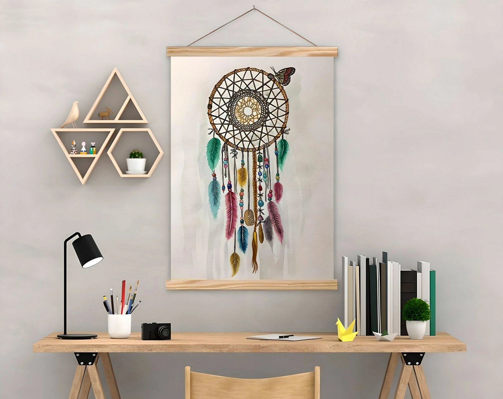 Pikturë dekorative me kornizë, shumëngjyrëshe, Wallity, MRG20, 50x70cm