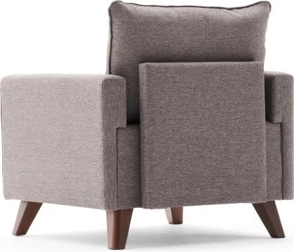 Fotel një vendësh, ngjyrë kafe, Bella Armchair