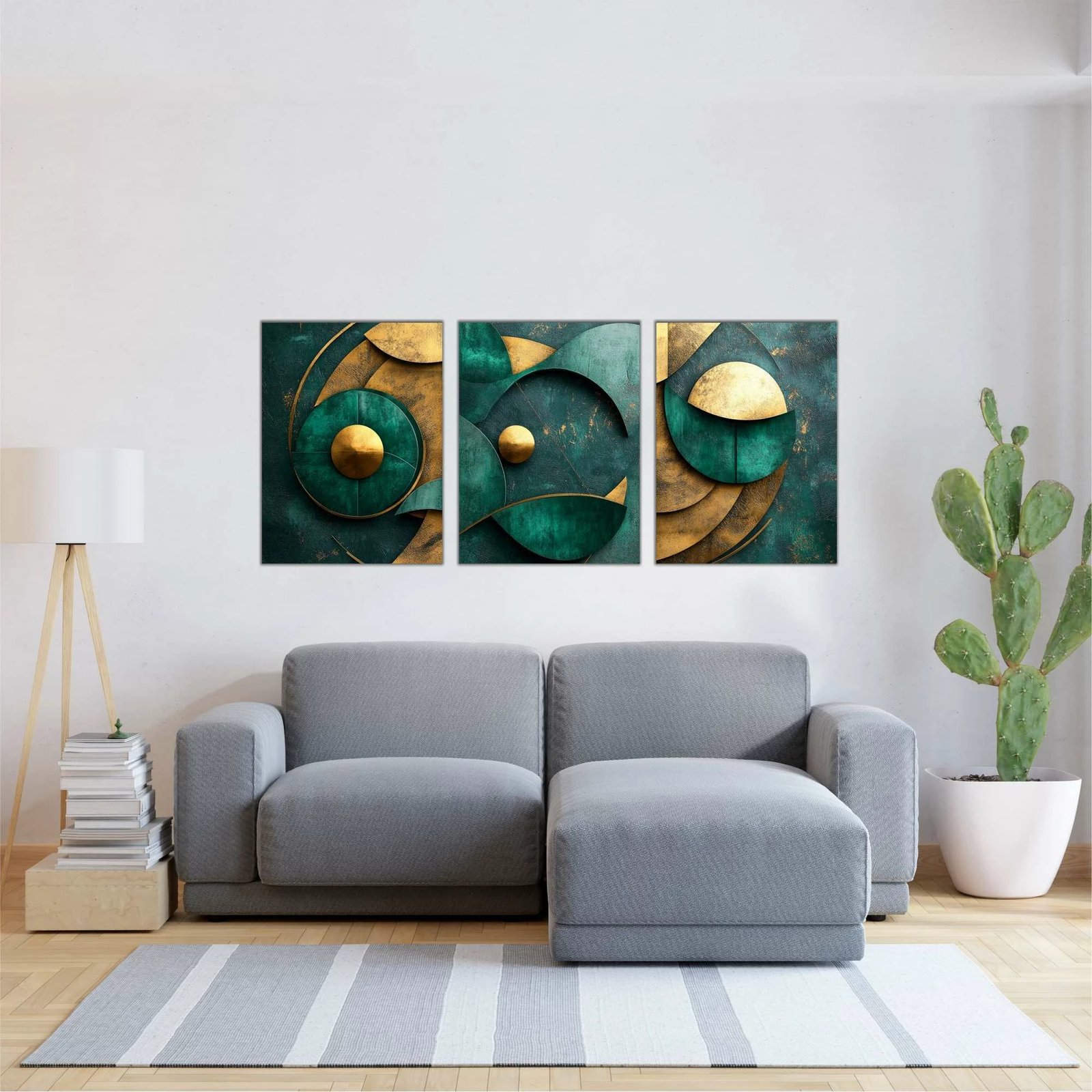 Pikturë dekorative MDF, 3 pjesë, Wallity, Mdf - 00112