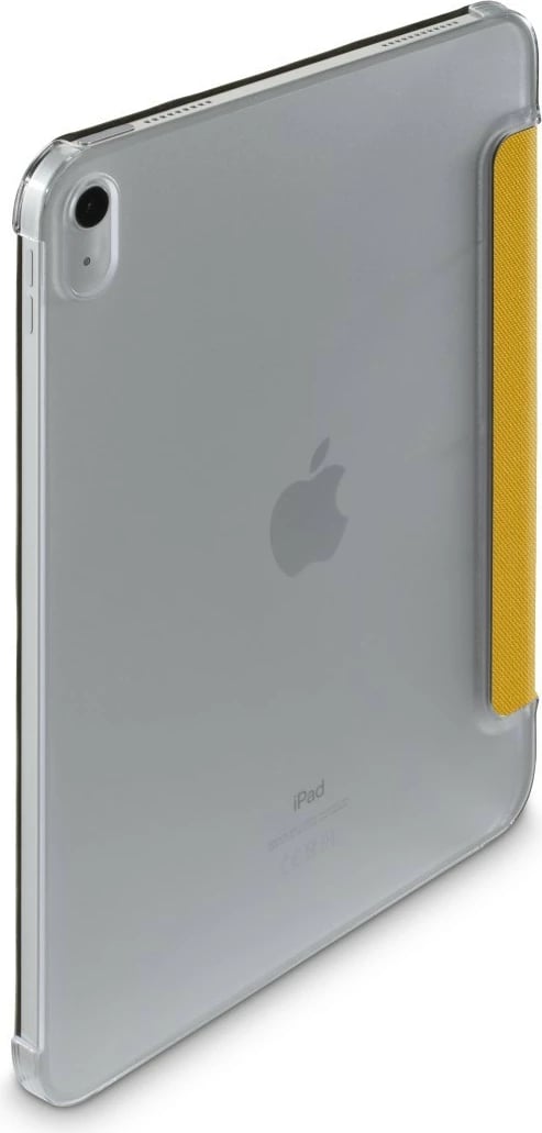 Mbështjellës tablet Hama Terra 217252 për iPad 10.9" 10th Gen 2022, flap me magnet on/off, qëndrim 2 pozicione, material poliester i ricikluar, mbrapa transparente, e verdhë Mbështjellës tablet Hama Terra 217252 për iPad 10.9" 10th Gen 2022, flap me magnet on/off, qëndrim 2 pozicione, material poliester i ricikluar, mbrapa transparente, e verdhë