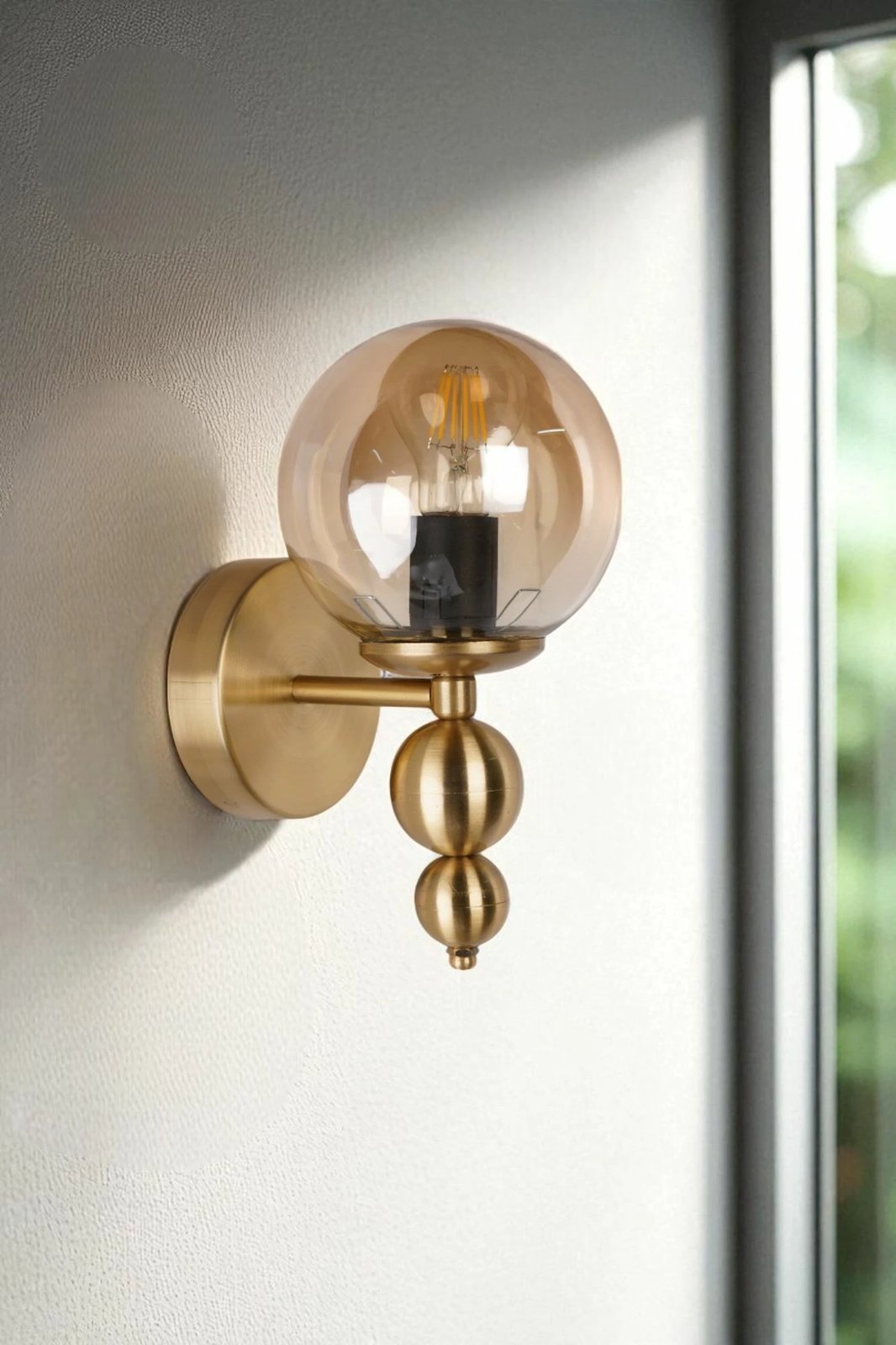 Llambë muri Opviq, ngjyrë mjaltë dhe ari, 9051-1A