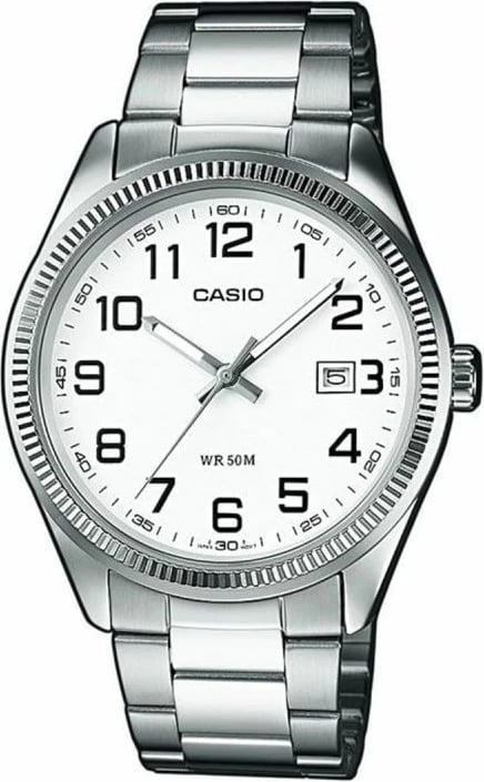 Orë dore për meshkuj Casio, argjend