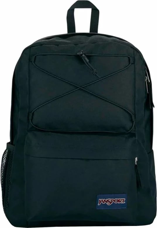 Çantë shpine JanSport për meshkuj/femra, e zezë