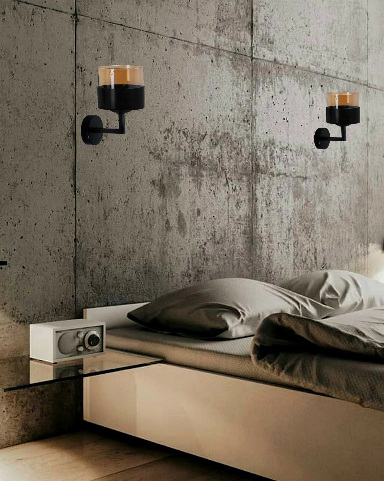 Llambë muri Opviq Napoli, e zezë