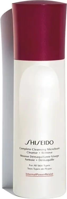 Shkumë pastruese për fytyrë Shiseido Defend Skincare Complete Cleansing Microfoam unisex 180ml