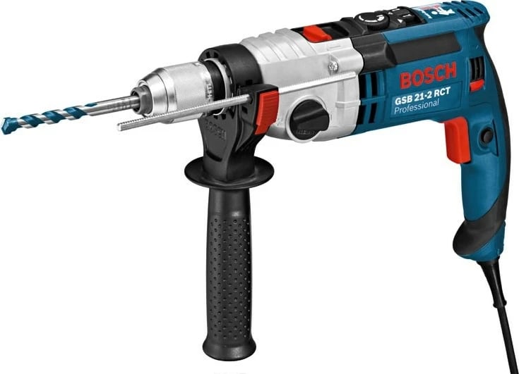 Çekiç-shpuese BOSCH GSB 21-2 RCT, 1300W, blu