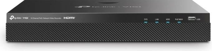 Regjistrues video rrjeti TP-LINK VIGI NVR2016H-16P, 16 kanale, PoE+