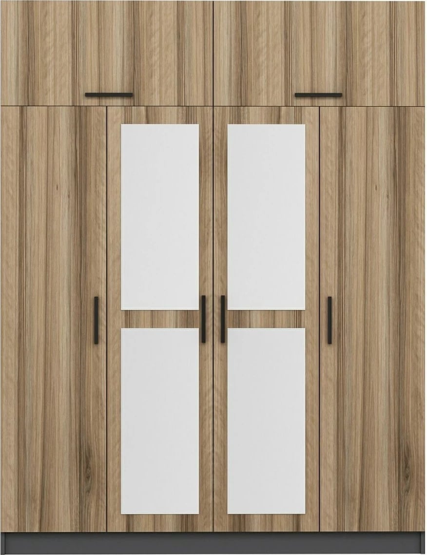 Dollap rrobash Skye Decor, ngjyrë dore, 5210